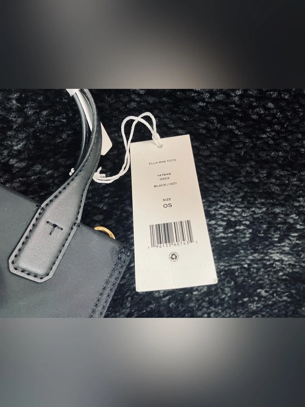Mini Ella Bio Tote - BLACK